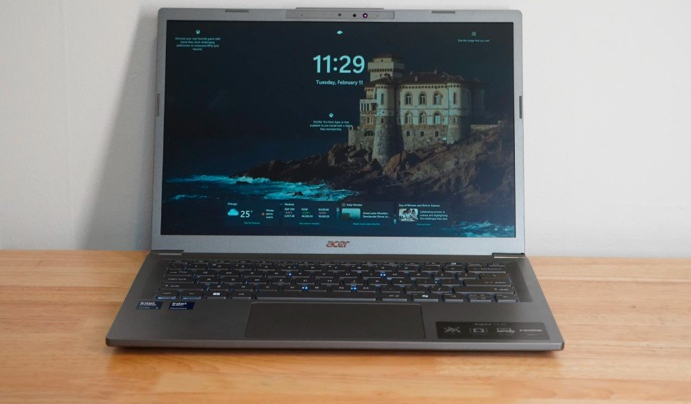 Acer touchscreen laptop